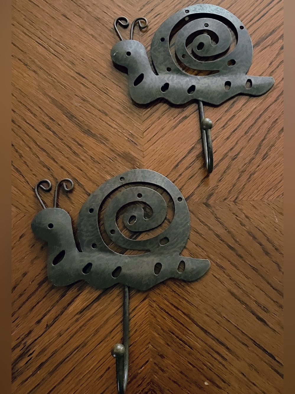 Snail Metal Decorative Hooks